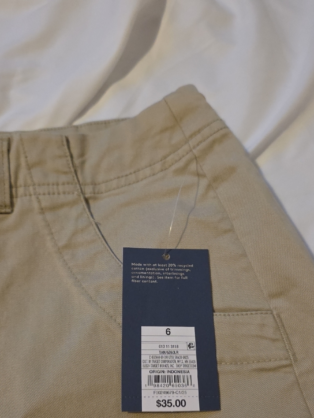 Universal Thread Women’s Utility Shorts Trio - Olive, Beige & Khaki - Picture 12 of 14